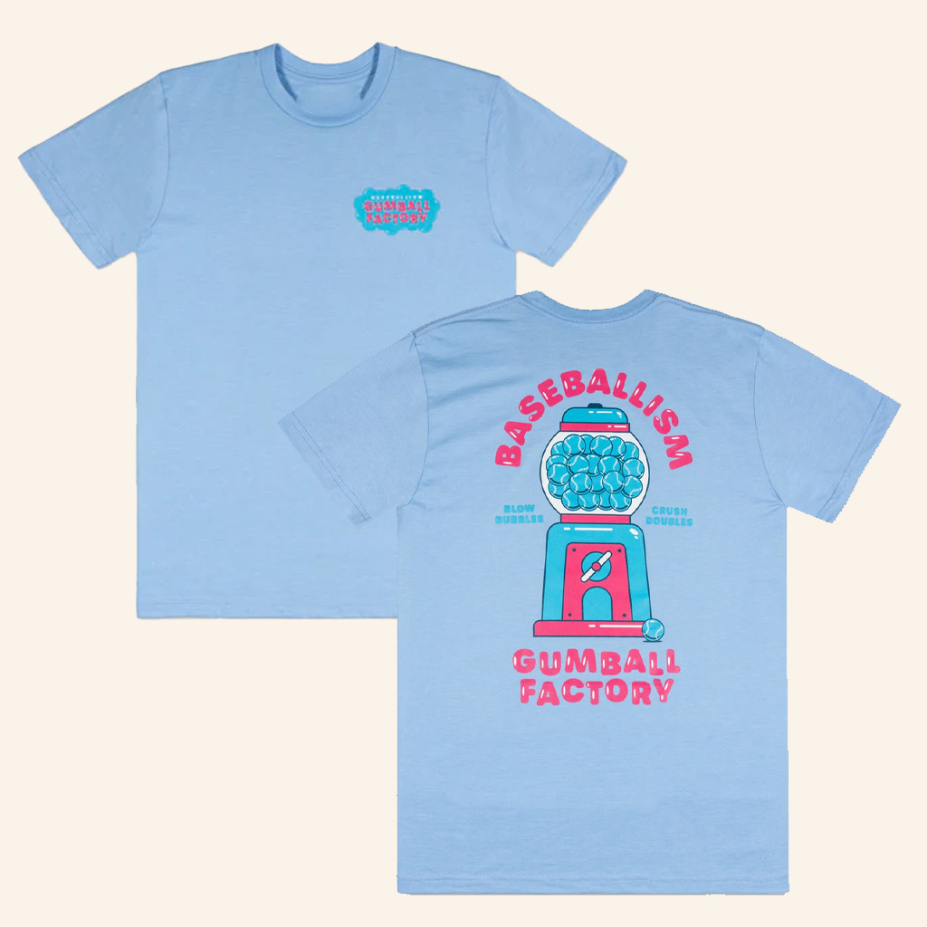 Baseballism Merch Gumball Factory T-Shirt Gifts For Best Friends Baseballism Merch Gumball Factory T-Shirt Gifts For Best Friends