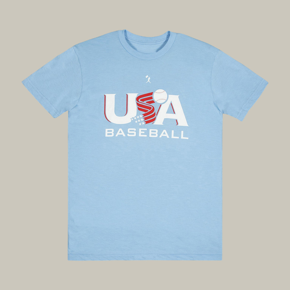 Baseballism x USA Baseball Merch Game Day T-Shirt Unique Present For Best Friends