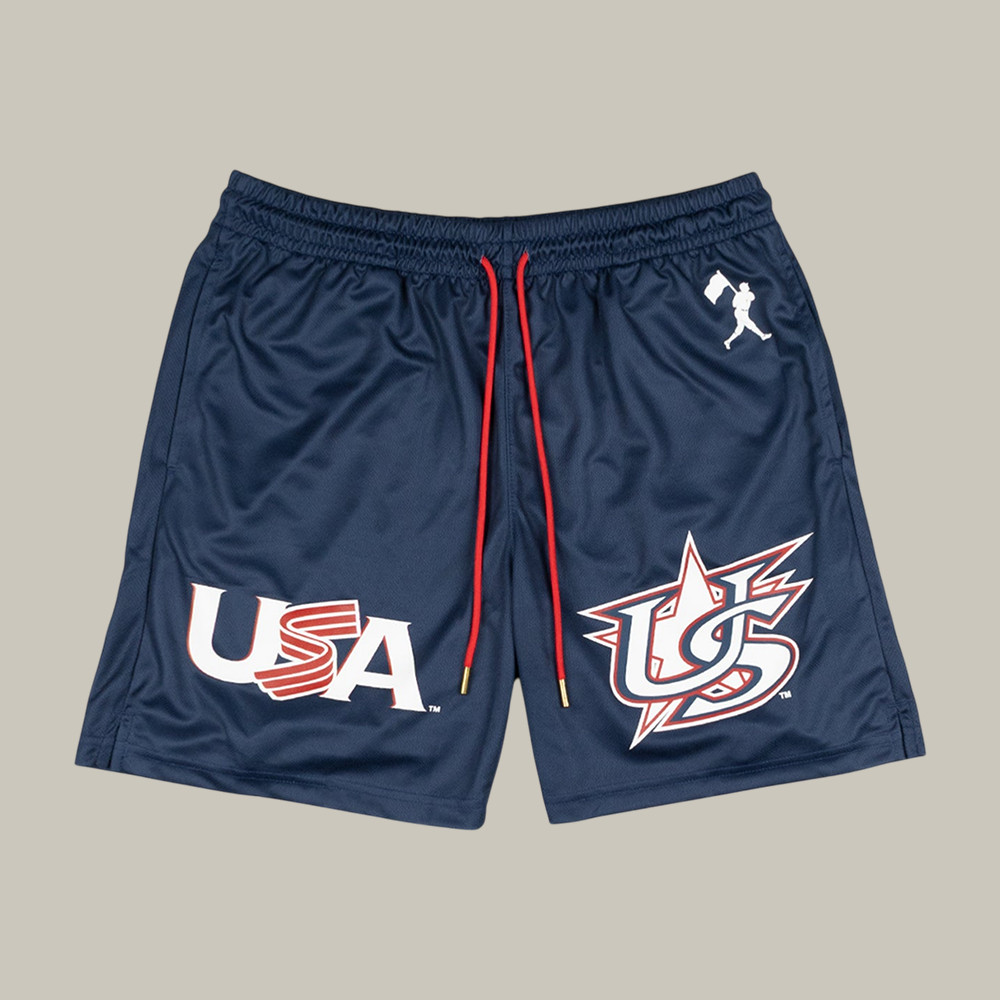 Baseballism x USA Baseball Shorts Game Day Clothes Unique Fan Gift For Husband