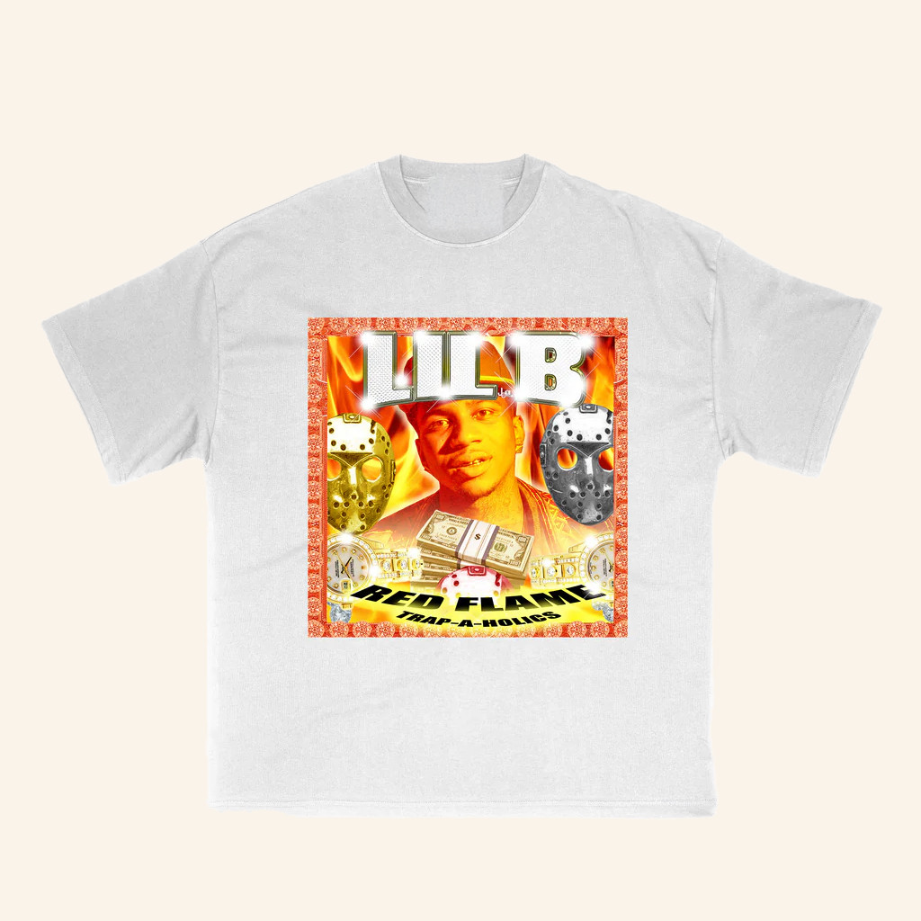 Basedworld Merch Lil B Red Flame T-Shirt Music Lover Gifts For Him Basedworld Merch Lil B Red Flame T-Shirt Music Lover Gifts For Him
