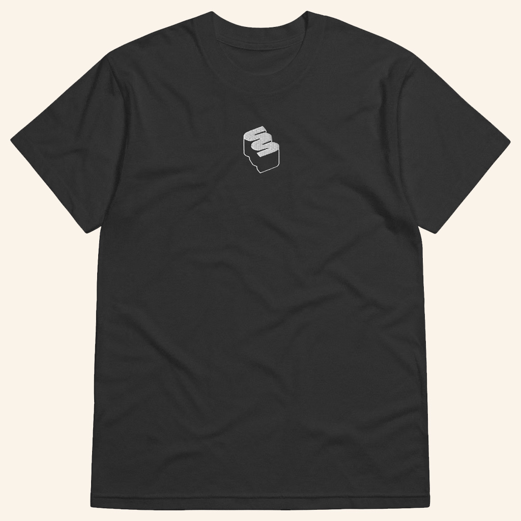 Basement Yard Merch Santagato Studios Black T-Shirt Great Gifts For Him