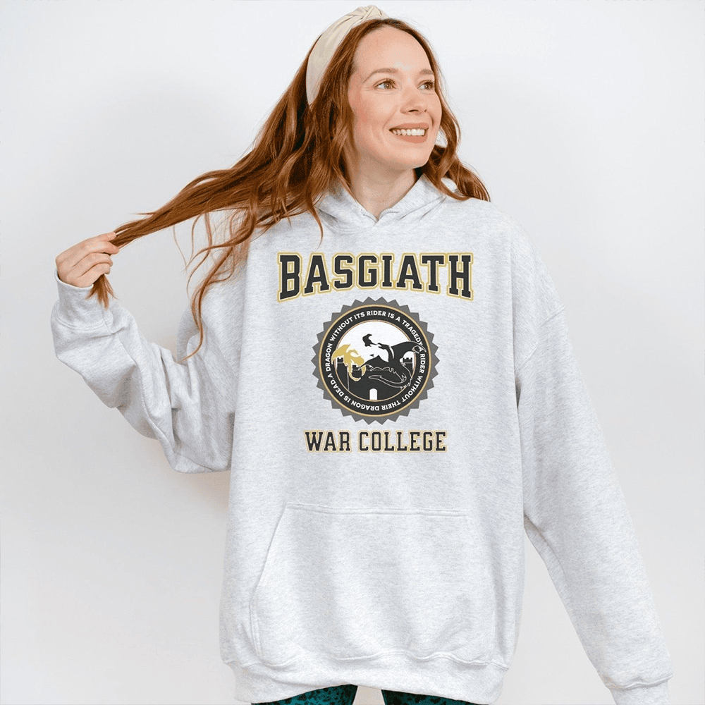 Basgiath War College Hoodie Basgiath War College Sweatshirt Gift Ideas For Wife Basgiath War College Hoodie Basgiath War College Sweatshirt Gift Ideas For Wife