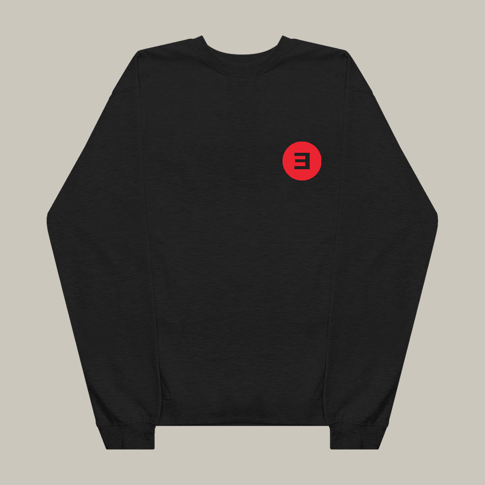Basic E Crewneck Sweatshirt Music Concert Apparel Eminem Lover Present For Husband