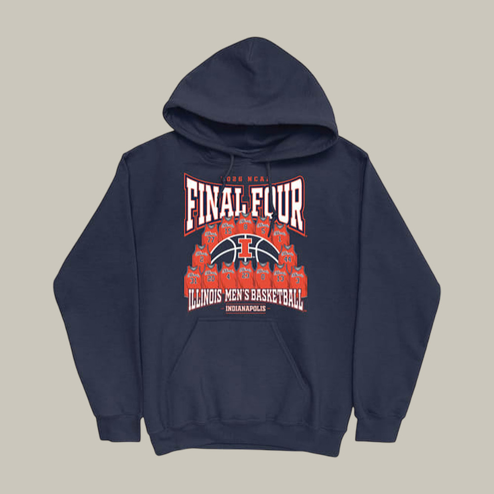 Basketball Final Four Hoodie 2026 NCAA Final Four Apparel Game Day Gift For Fans