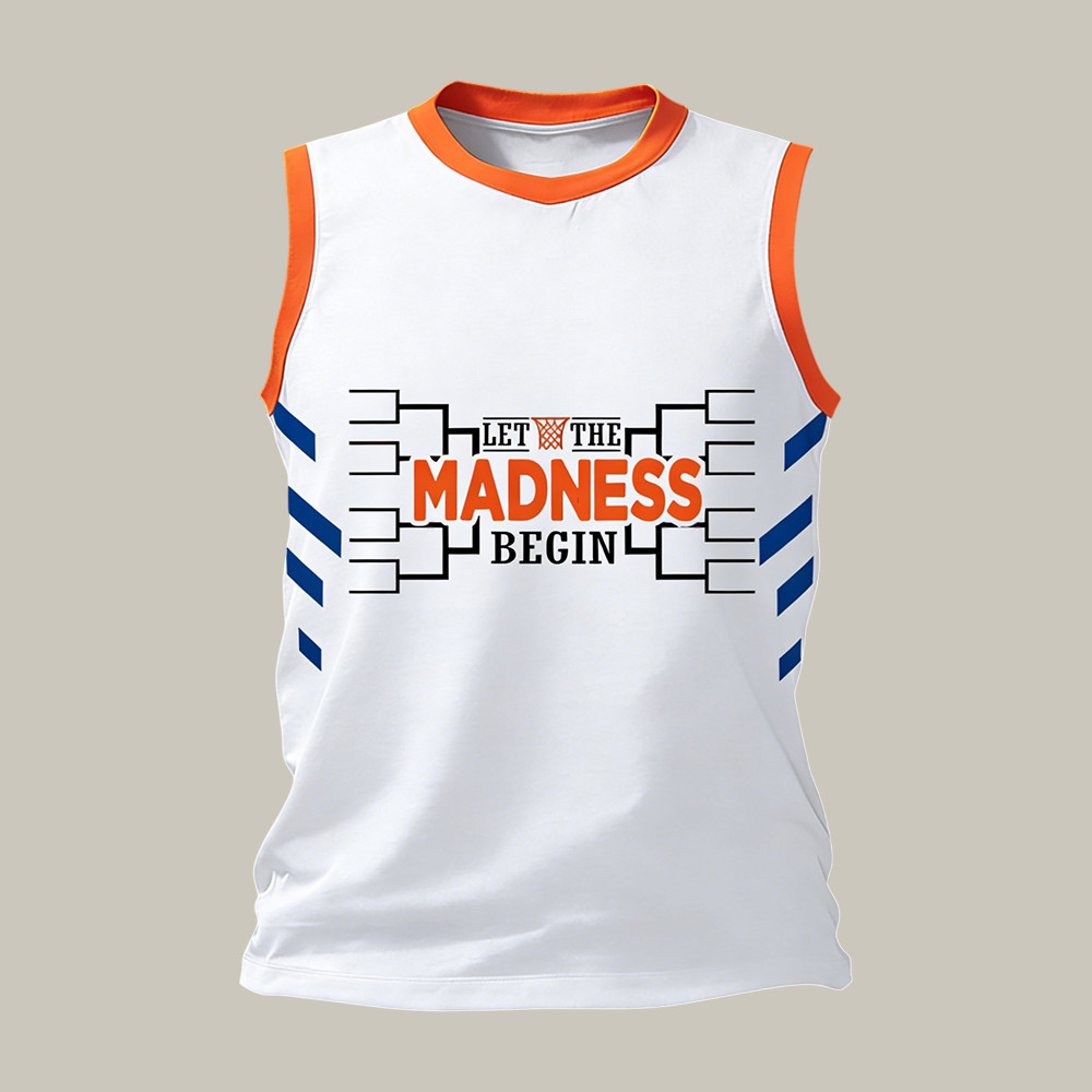 Basketball Final Four March Madness Tank Top Basketball Clothes Game Day Gift For Husband