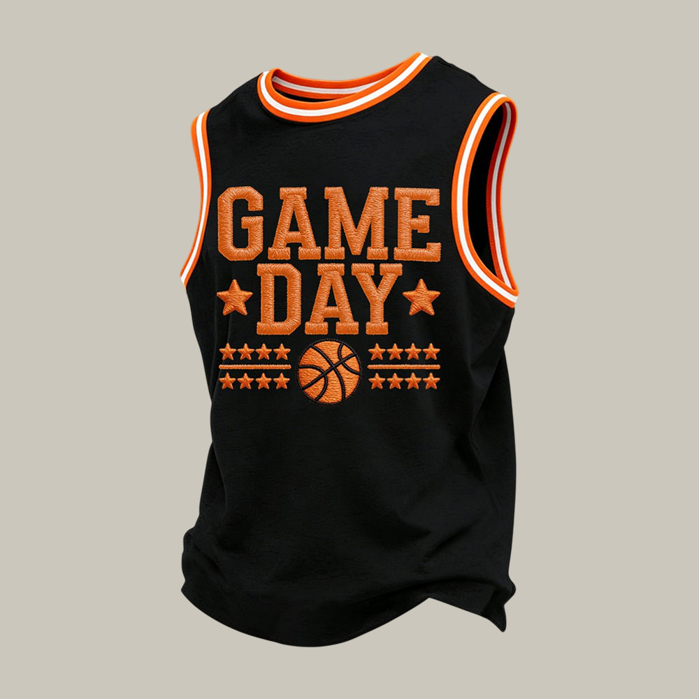 Basketball Gameday March Madness Basketball Tank Top Basketball Clothes Father's Day Gift
