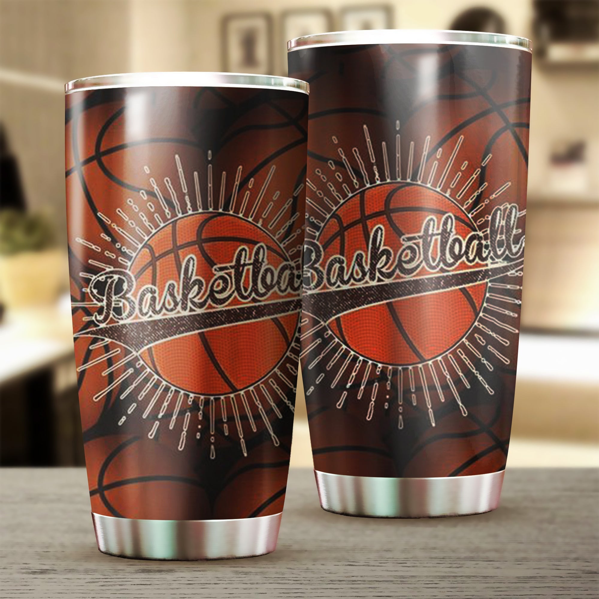 Basketball Tumbler Stainless Steel Tumbler Gifts For Baseball Lovers Basketball Tumbler Stainless Steel Tumbler Gifts For Baseball Lovers