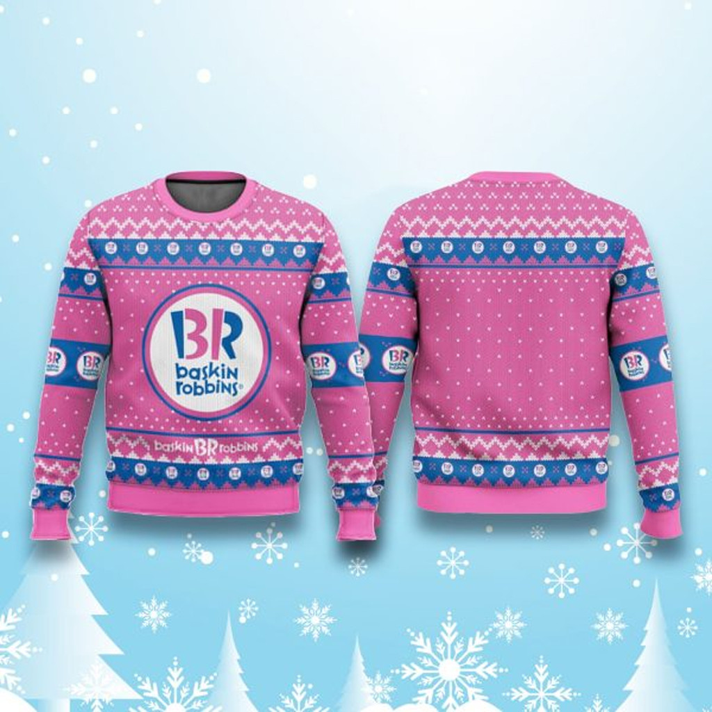 Baskin Robbins Ugly Christmas Sweater Christmas Gifts For Girlfriend