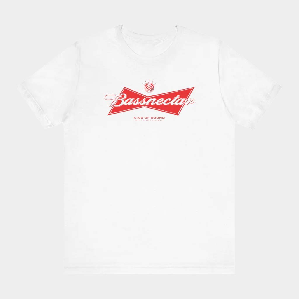 Bassnectar Merch Love Here St Louis Bassweiser Shirt White Birthday Gifts For DJ Fans