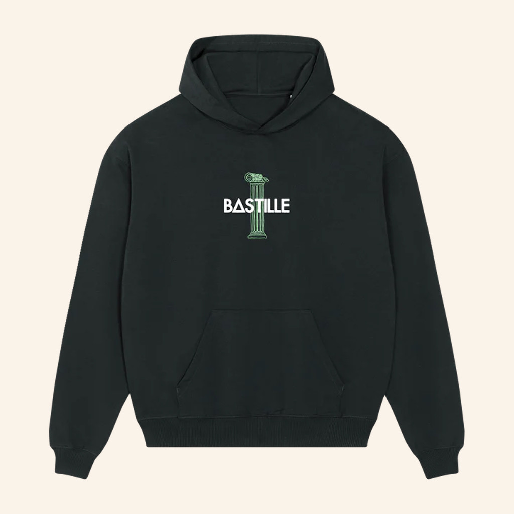 Bastille Merch Pompeii Pillars Black Hoodie Christmas Presents For Son Bastille Merch Pompeii Pillars Black Hoodie Christmas Presents For Son