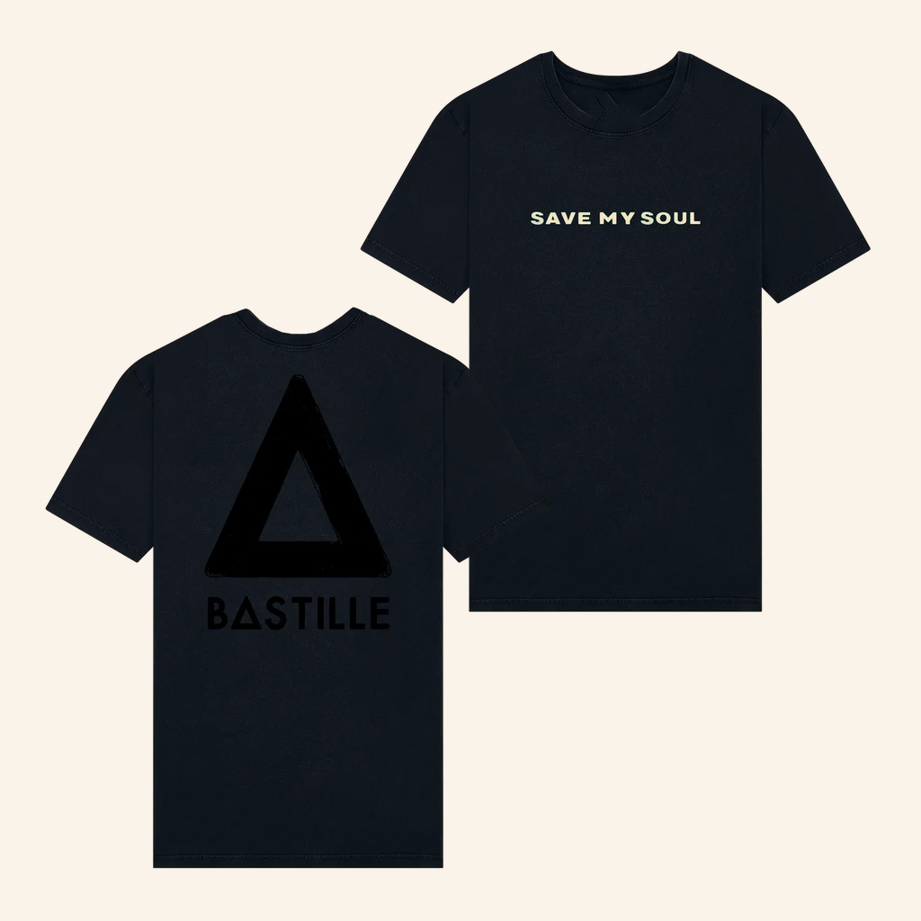 Bastille Merch Save My Soul Vintage T-Shirt Birthday Present For Husband