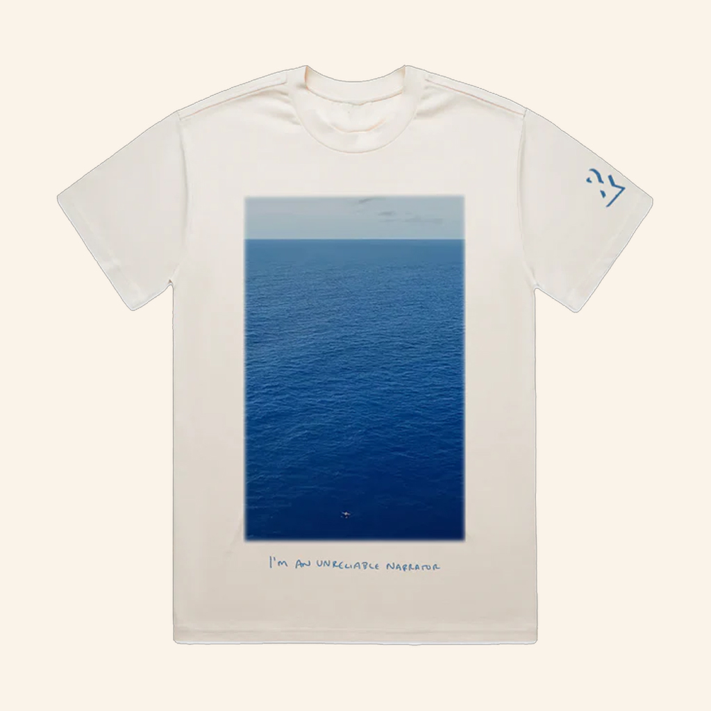 Bastille Merch Unreliable Narrator Photo Ecru T-Shirt Xmas Gifts For Him Bastille Merch Unreliable Narrator Photo Ecru T-Shirt Xmas Gifts For Him