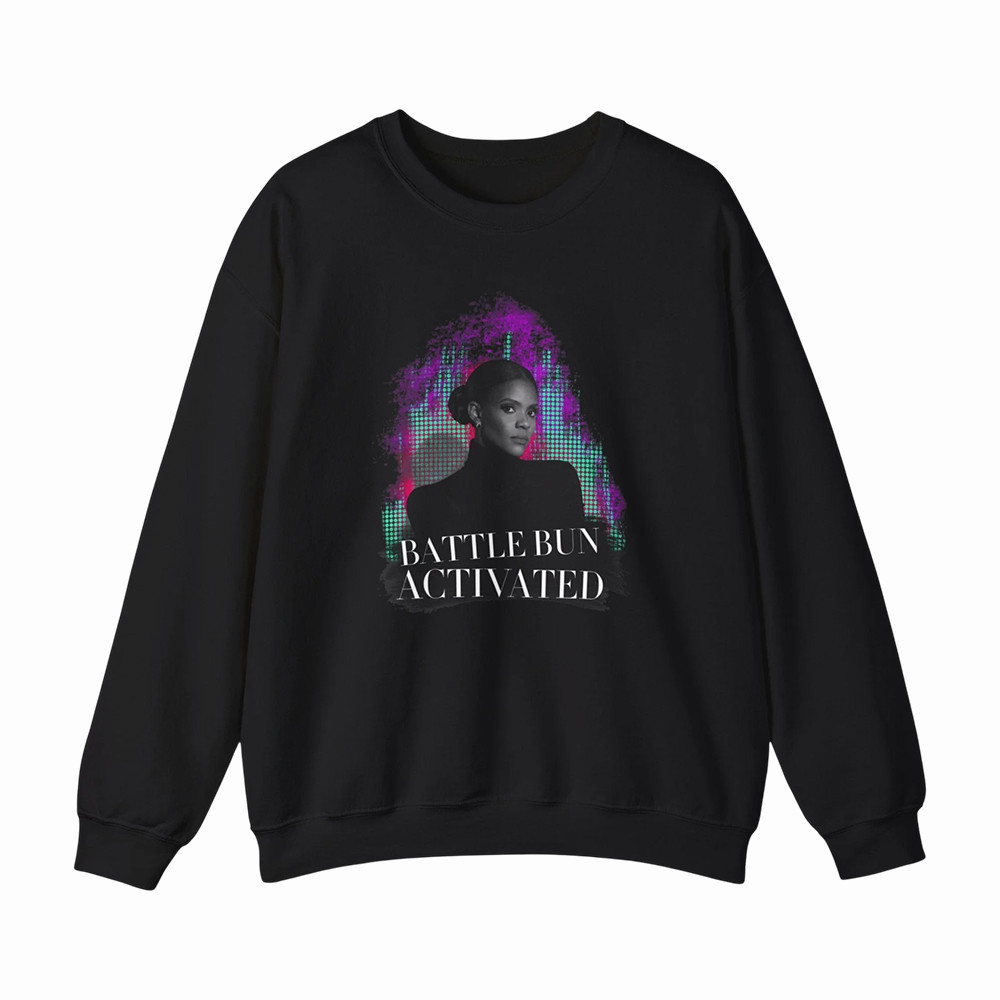 Battle Bun Activated Candace Owens Sweatshirt Candace Owens Apparel Gift For Wife
