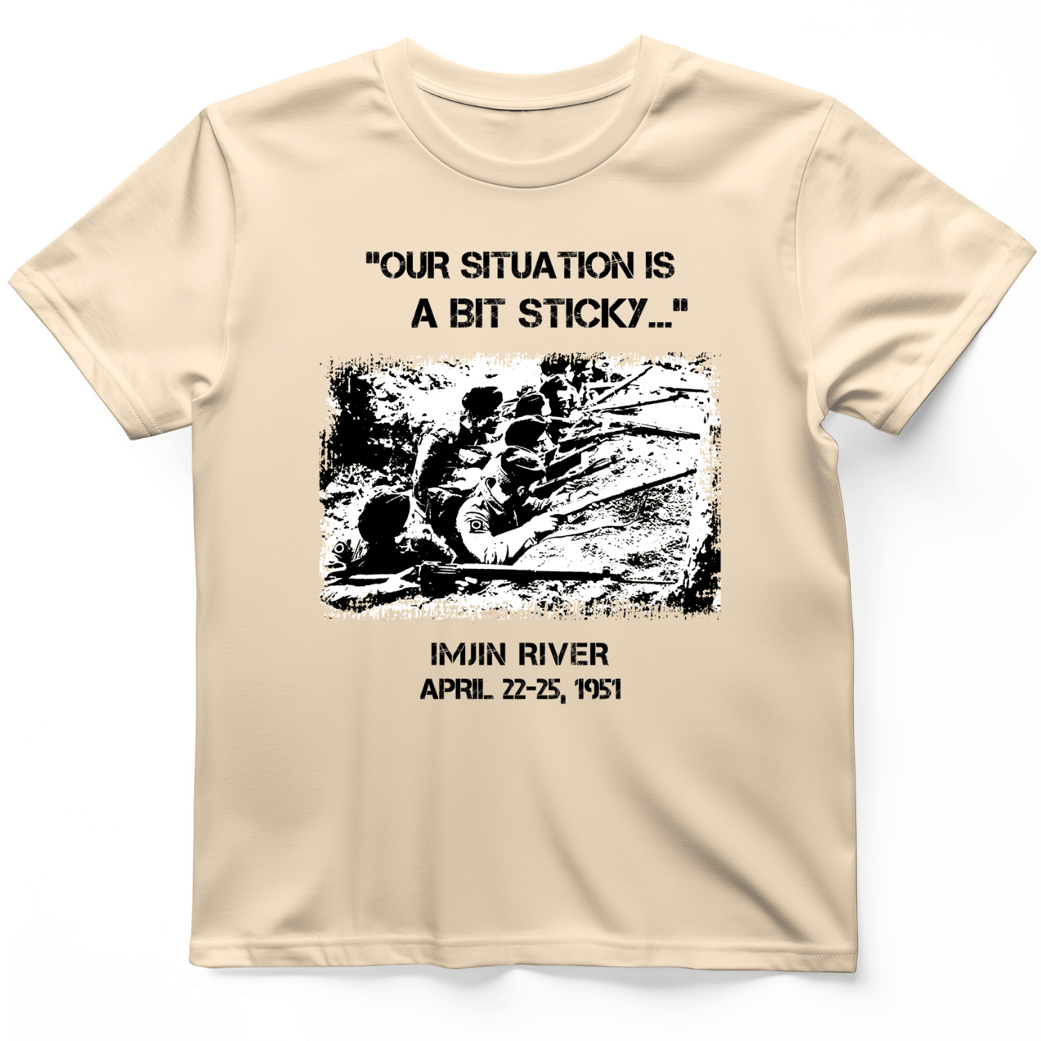 Battle Of Imjin River T-Shirt Humorous Shirt Funny Presents For Brothers