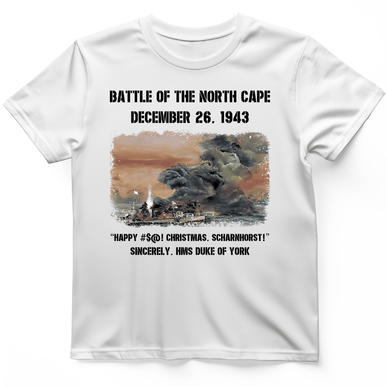 Battle Of The North Cape T-Shirt Trendy Clothes Gift Ideas For Classmates