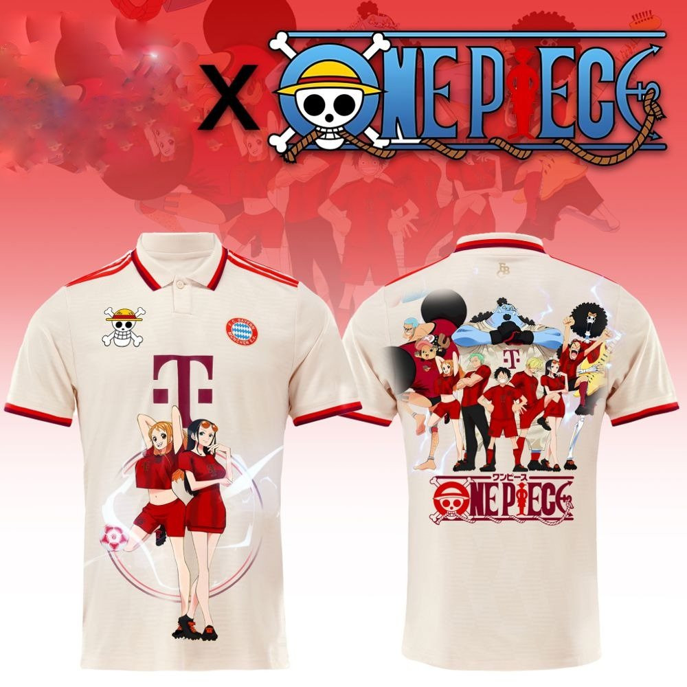 Bayern Munich x One Piece 2025 T-Shirt Best Gifts For Soccer Lovers