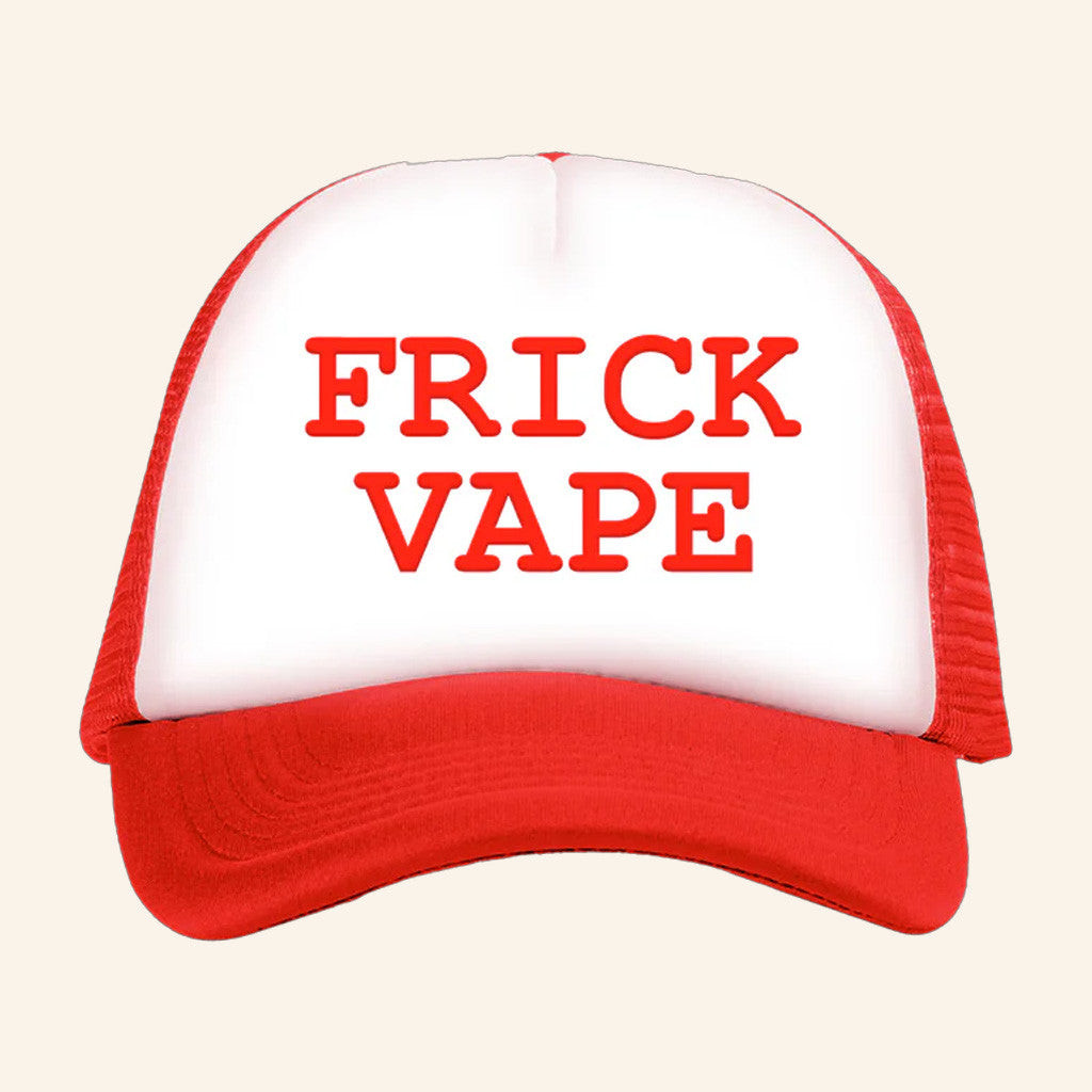 Baylen Levine Merch Frick Vape Red Trucker Hat Gifts For Husband