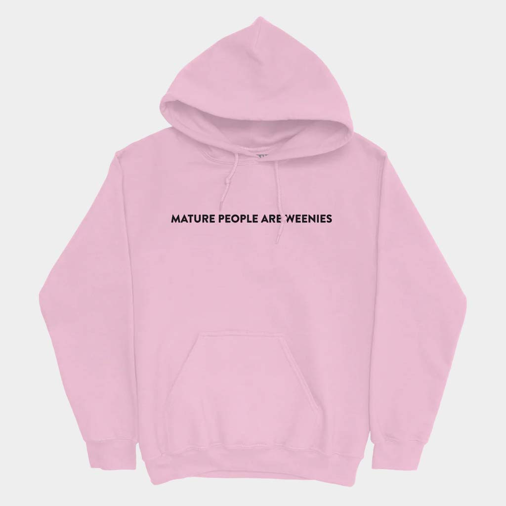 Baylen Levine Merch Mature People are Weenies Hoodie Baylen Levine Hoodie Gifts For Sister