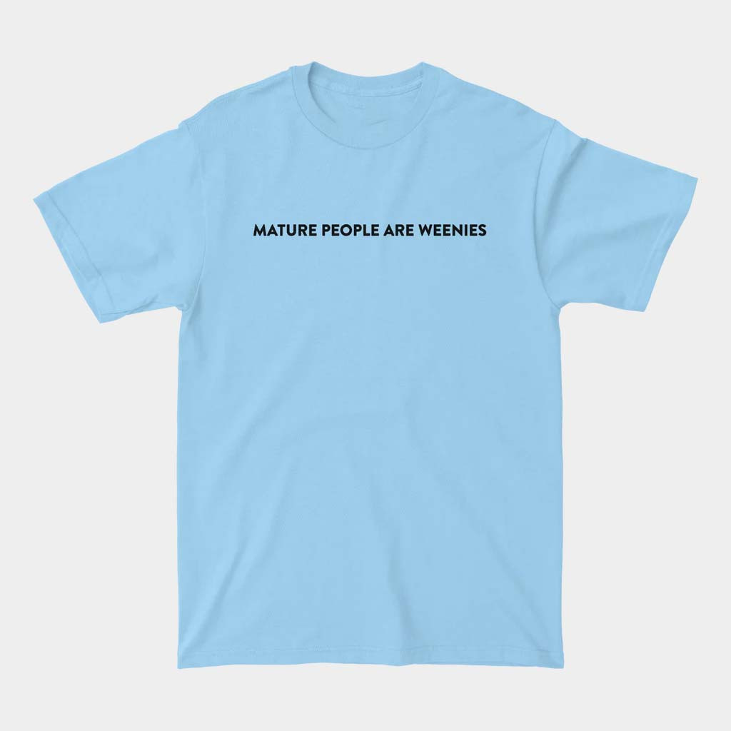 Baylen Levine Merch Mature People Are Weenies T-Shirt Baylen Levine Shirt Gifts For Besties