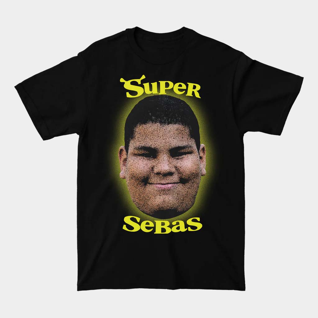 Baylen Levine Merch Super Sebas Black T-Shirt Birthday Gift For Brother