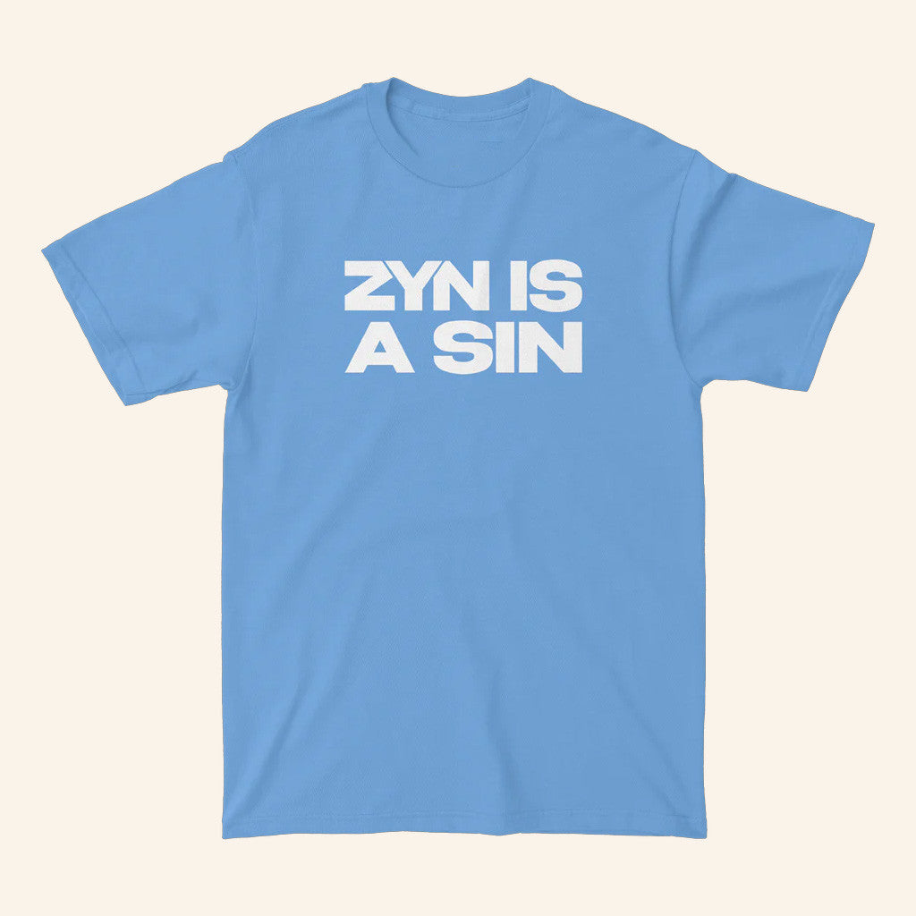 Baylen Levine Merch Zyn Is A Sin Blue Shirt Gifts For Dudes Baylen Levine Merch Zyn Is A Sin Blue Shirt Gifts For Dudes