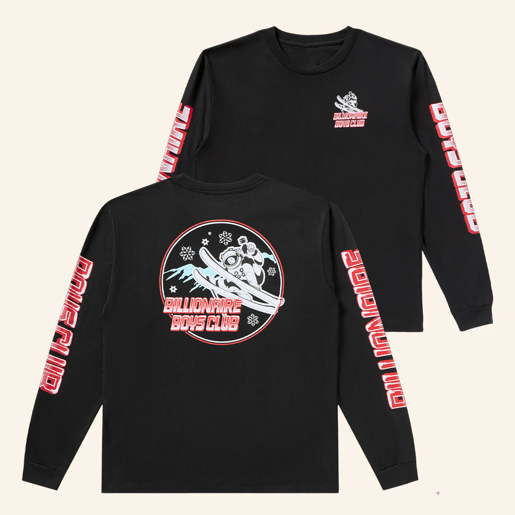 BBC Icecream Merch Astro Skier Long Sleeve Shirt Billionaire Boys Club Merch Gifts For Him