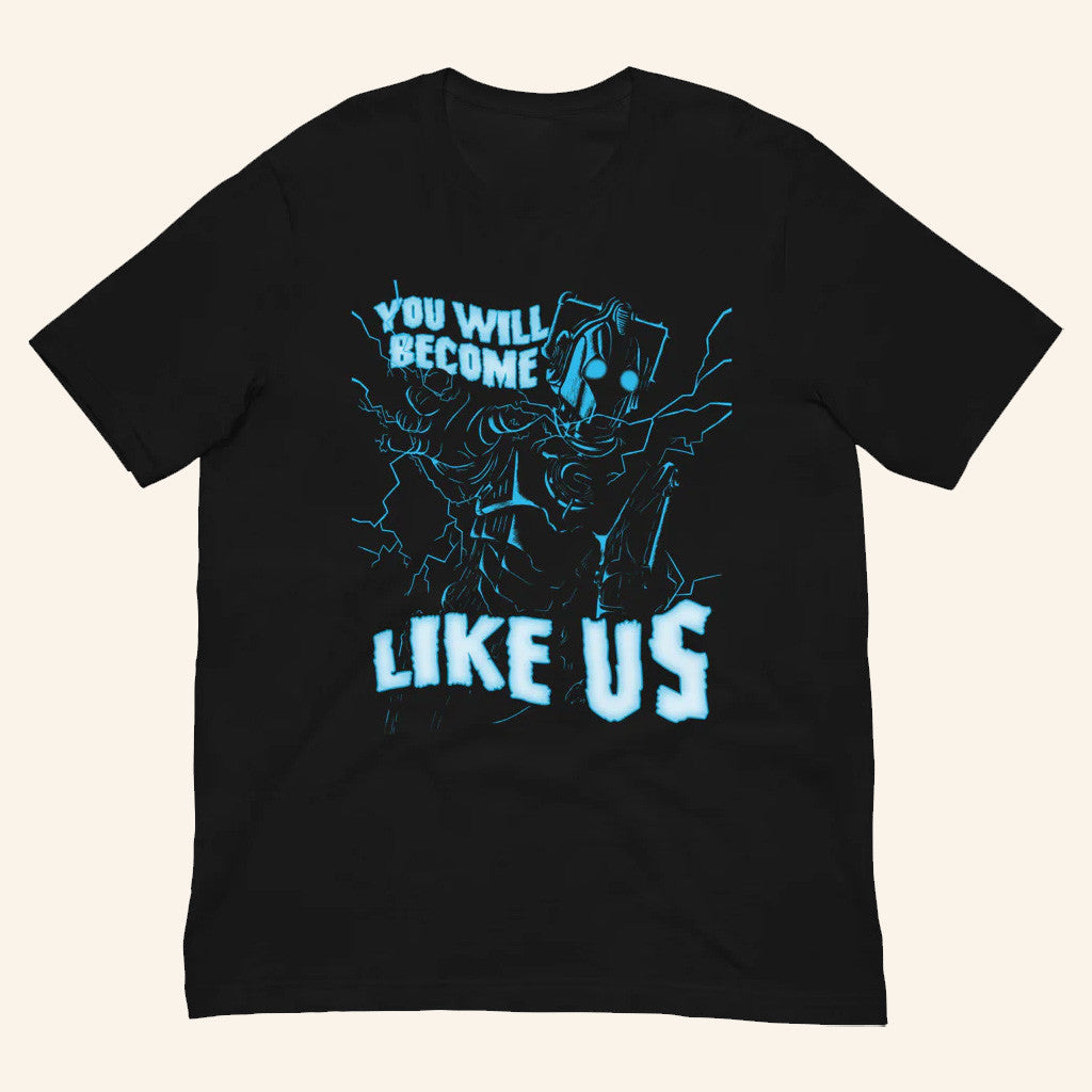 BBC Merch Doctor Who Cyberman T-Shirt Best Gifts For Husband BBC Merch Doctor Who Cyberman T-Shirt Best Gifts For Husband