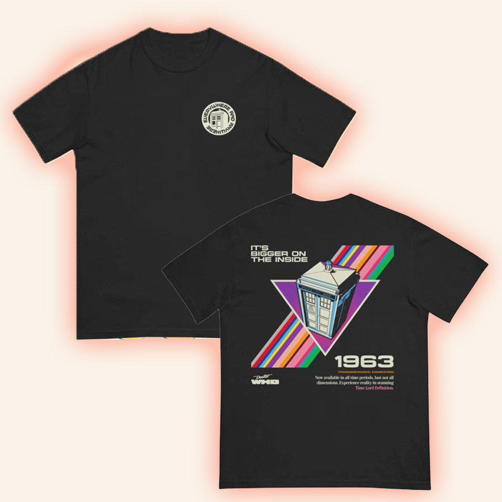 BBC Merch Doctor Who Tardis Mode T-Shirt Gift Ideas For Him BBC Merch Doctor Who Tardis Mode T-Shirt Gift Ideas For Him