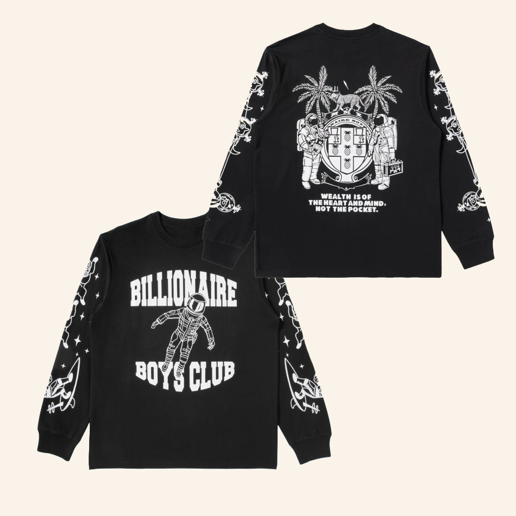 BBCICECREAM Merch Billionaire Boys Club Gravity Long Sleeve T-Shirt Gifts For Son