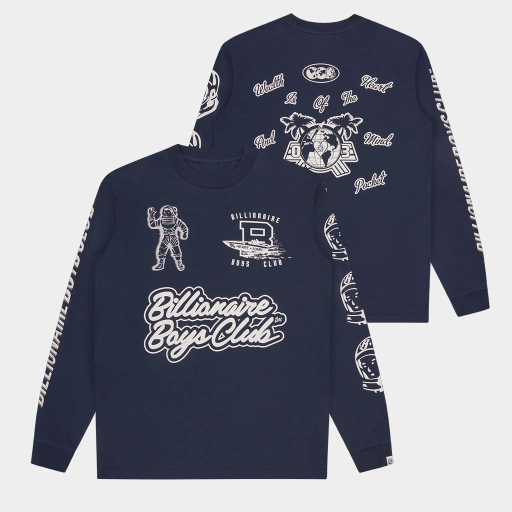 BBCIcecream Merch Global Regatta Long Sleeve T-Shirt Billionaire Boys Club Shirt Brother Gifts