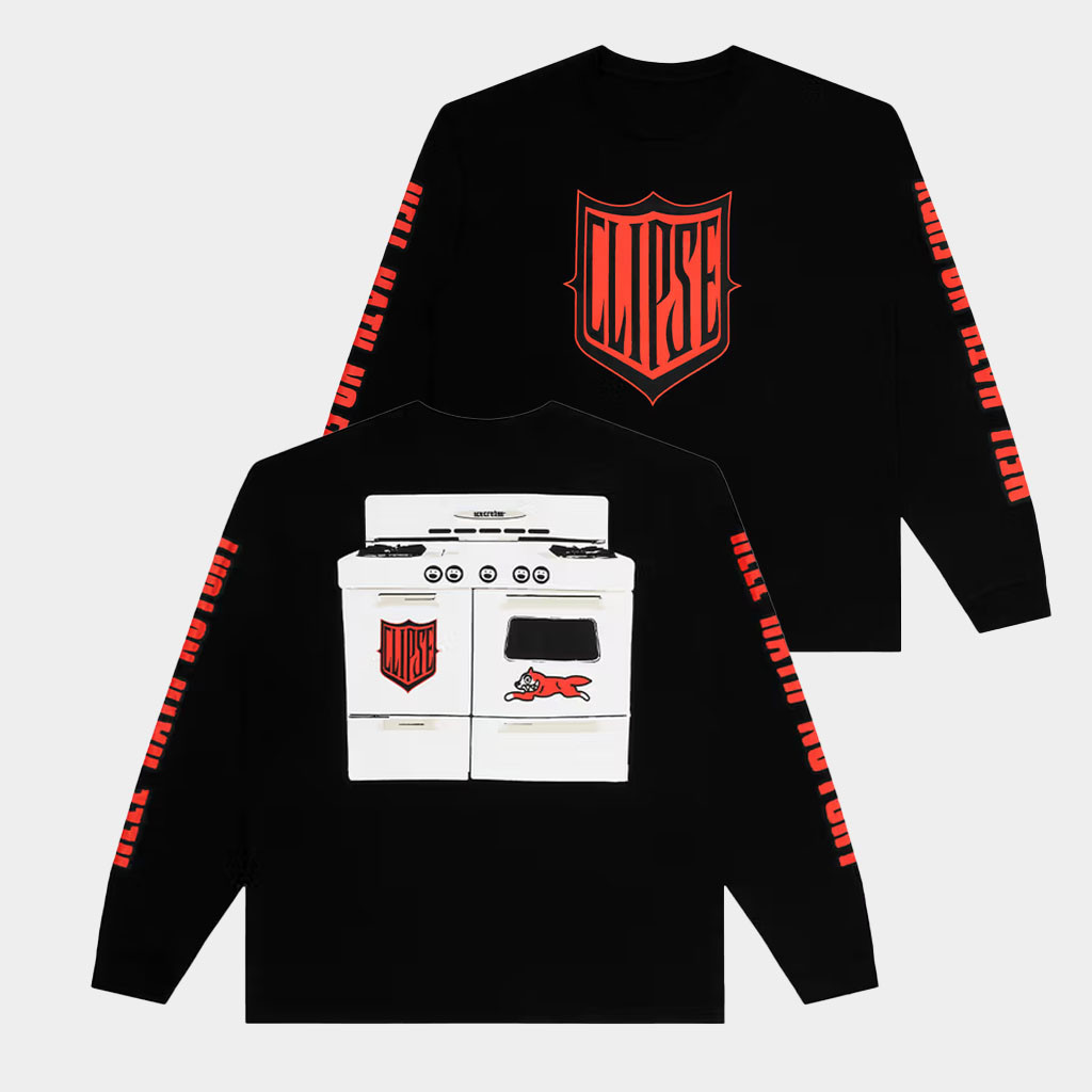 BBCIcecream Merch Icecream X Clipse Hell Hath No Fury Long Sleeve T-Shirt Present For Husband