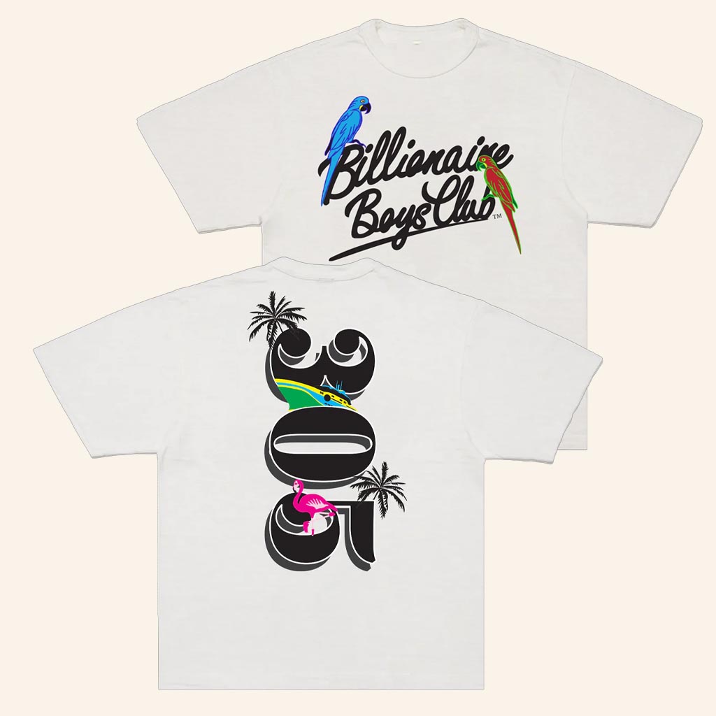 BBCIcecream Merch Miami 305 Slub T-Shirt Billionaire Boys Club Shirt Gifts For BFF