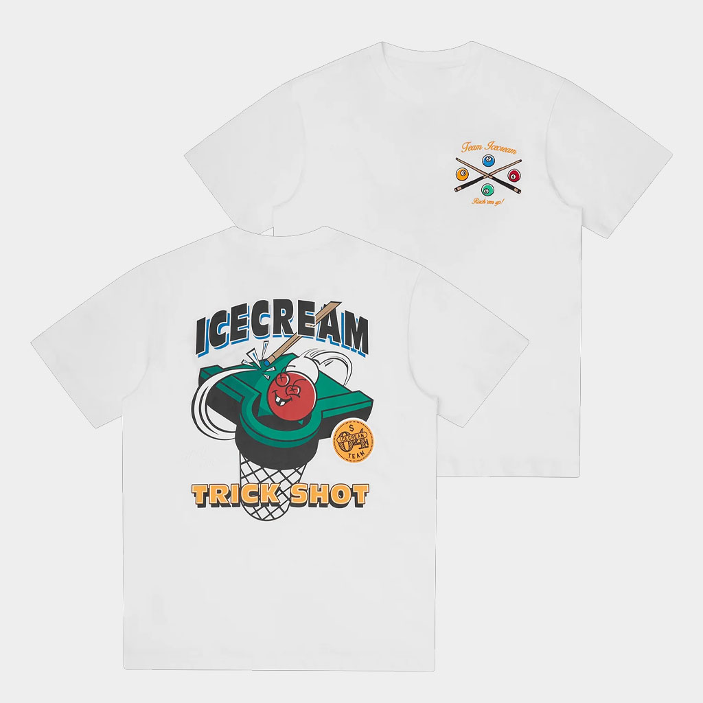 BBCIcecream Merch Trick Shot T-Shirt Icecream Shirt Birthday Gift For Friends