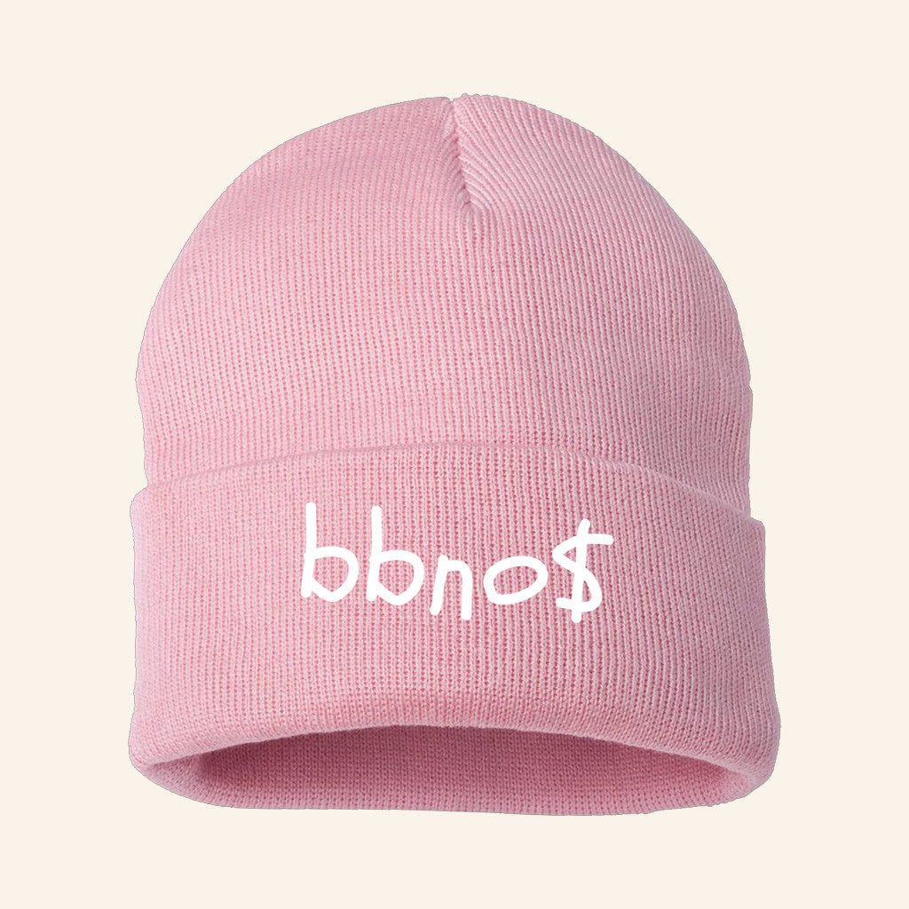BbnoS Merch Pink Beanie Best Gifts For Girlfriend BbnoS Merch Pink Beanie Best Gifts For Girlfriend