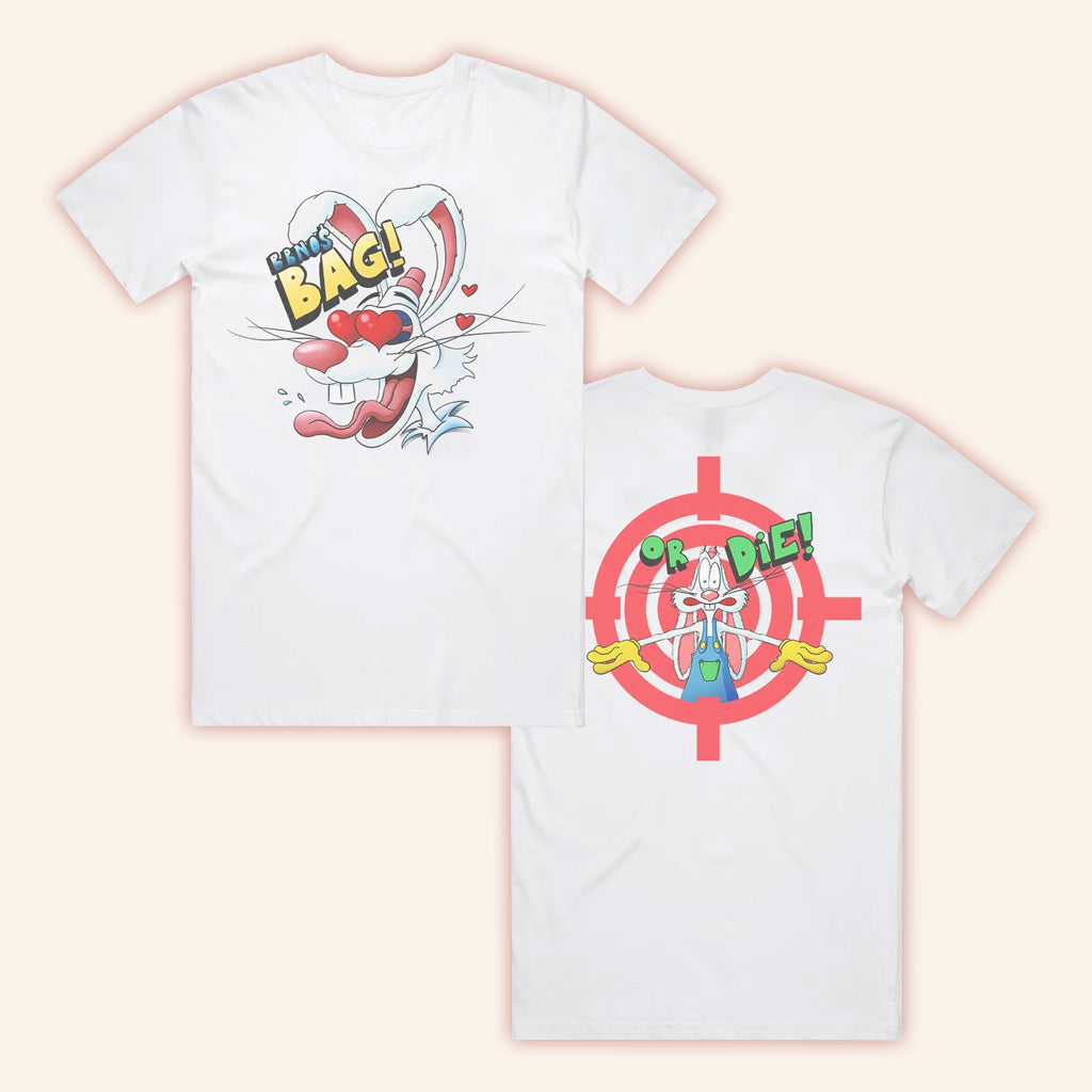 BbnoS Merch Rabbit White T-Shirt Birthday Ideas For Husband BbnoS Merch Rabbit White T-Shirt Birthday Ideas For Husband