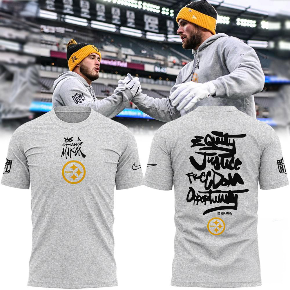 Be A Change Maker Pittsburgh Steelers Shirt Football Lover Gifts For Fans