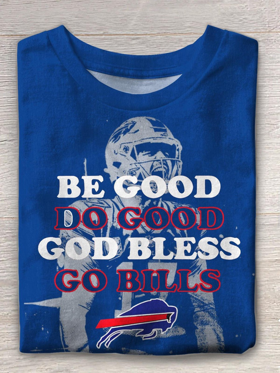 Be Good Do Good God Bless Go Bills Josh Allen MVP Shirt Buffalo Bills Father's Day Gifts