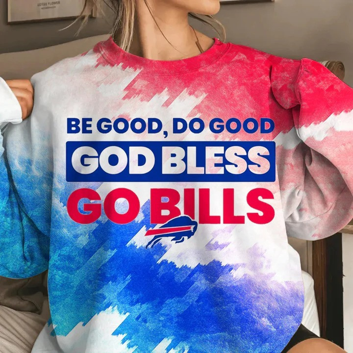 Be Good Do Good God Bless Go Bills Josh Allen MVP Sweatshirt Fan Merch Gifts For Her