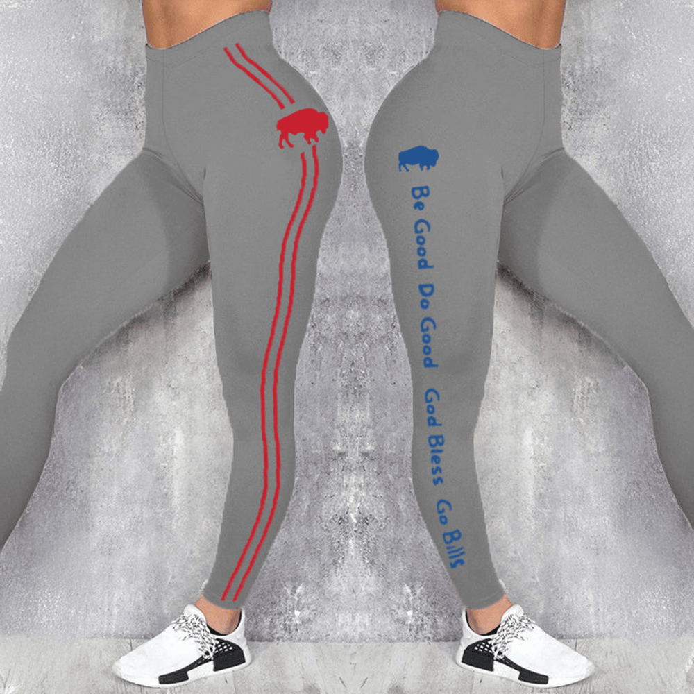 Be Good Do Good God Bless Go Bills Leggings Buffalo Bills Leggings Football Lover Gifts