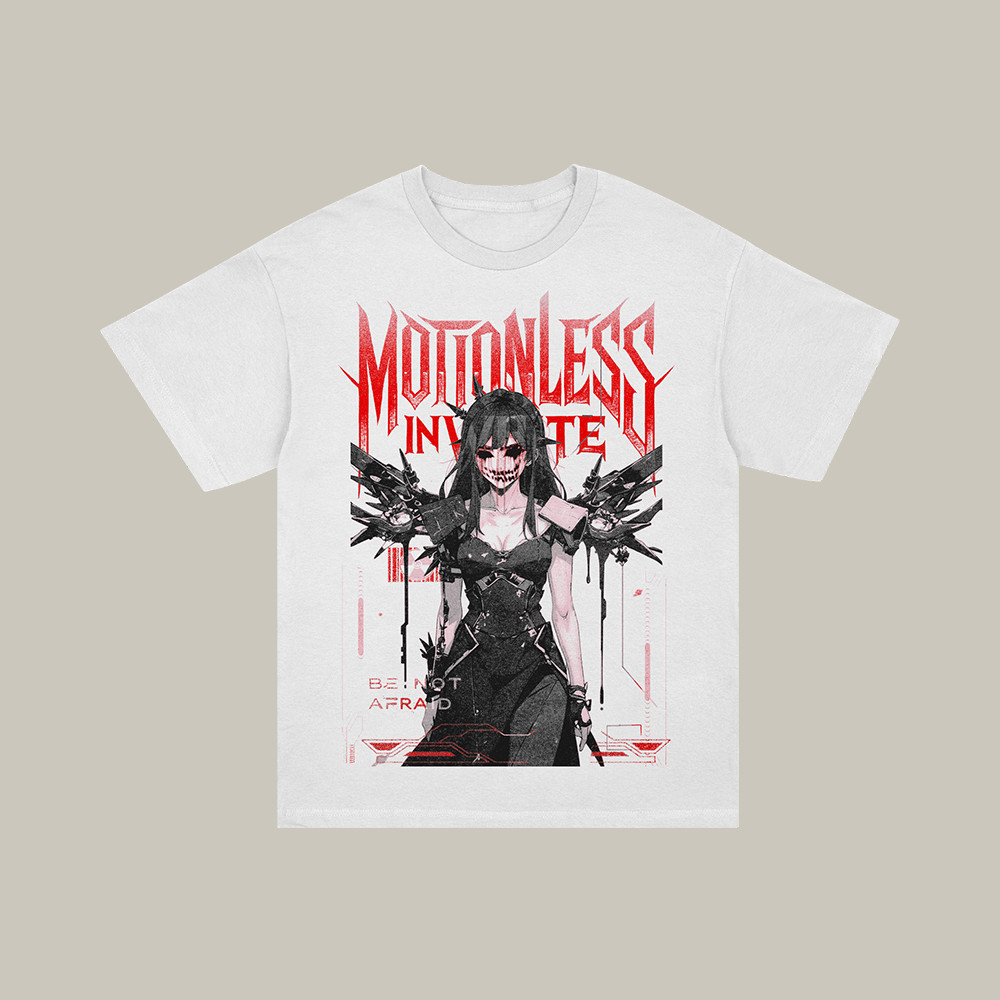 Be Not Afraid Motionless In White T-Shirt Music Concert Tee Gift For Metalcore Music Lover