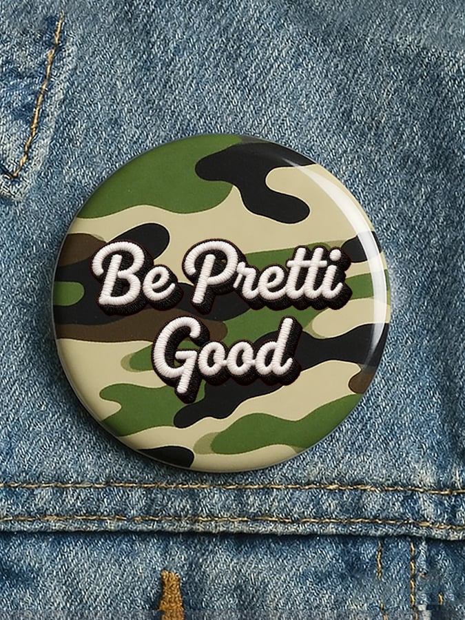 Be Pretti Good Camo Pin Button Minnesota Strong Button Justice For Alex Pretti Merch