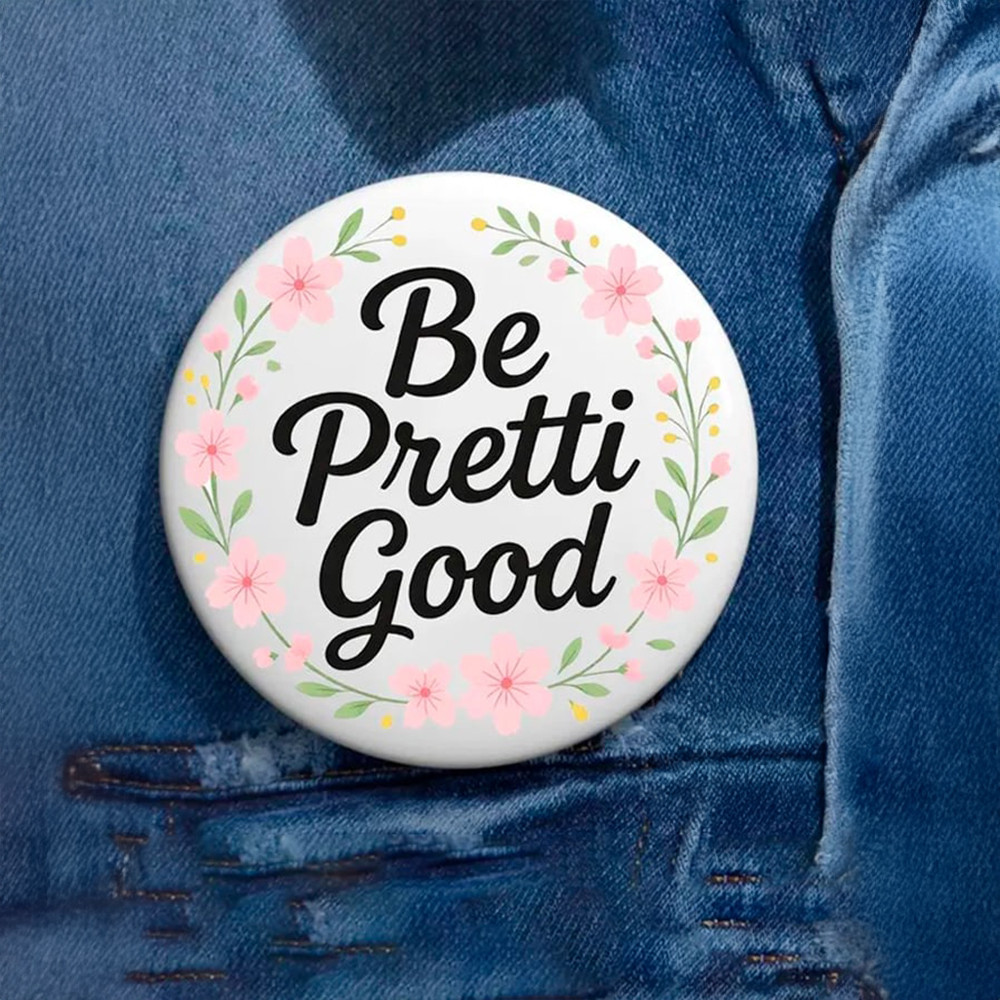 Be Pretti Good Floral Button Alex January 13 Alex Pretti Memorial Gift