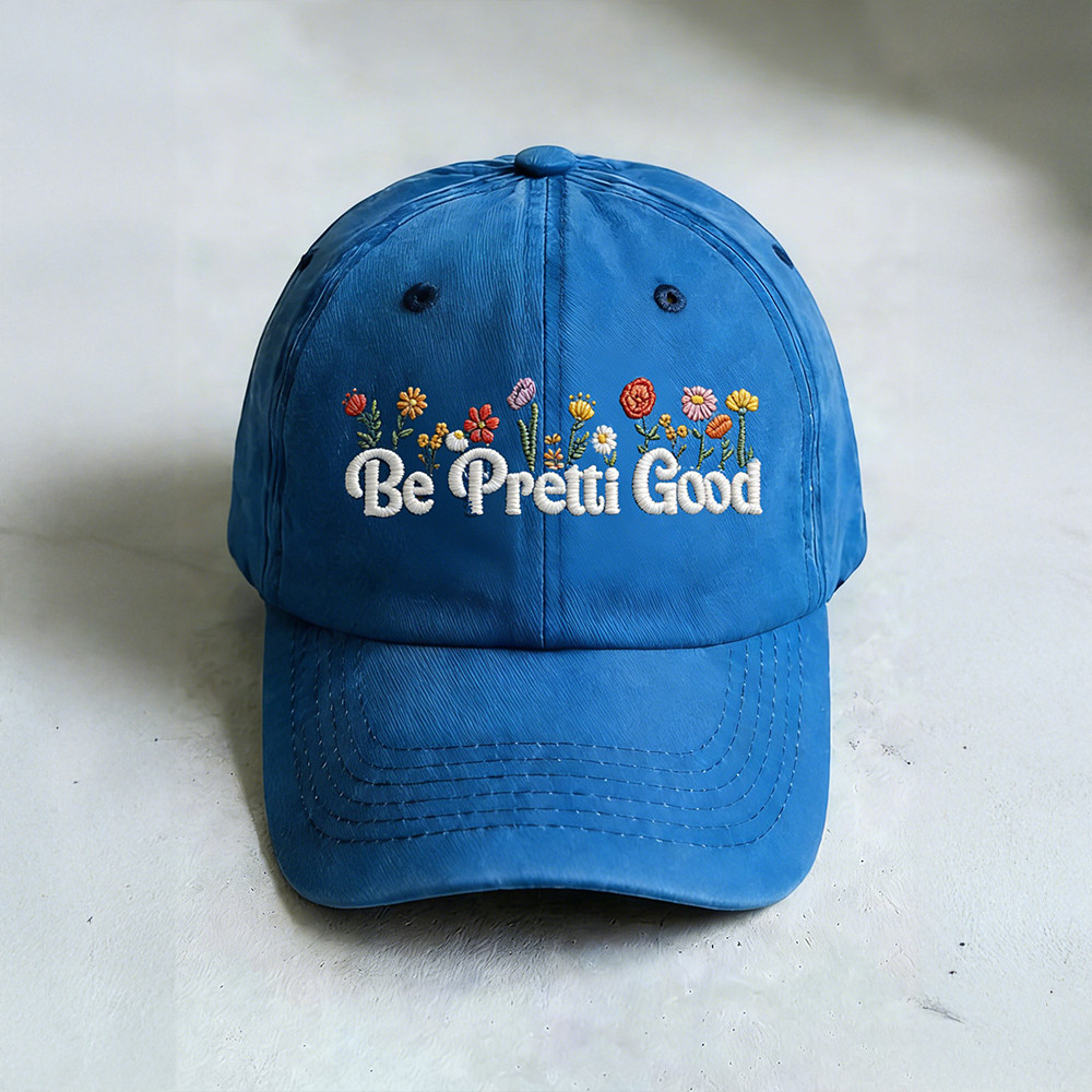 Be Pretti Good Floral Floral Hat Alex January 13 Abolish ICE Fdt Baseball Cap