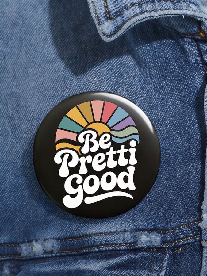 Be Pretti Good Pin Button Minnesota Rebel Alliance Button Anti ICE Gifts Be Pretti Good Pin Button Minnesota Rebel Alliance Button Anti ICE Gifts
