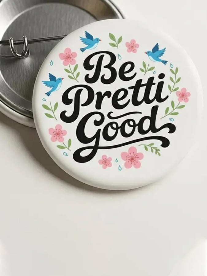 Be Pretti Good Pin Button Minnesota Rebel Alliance Button Free Minneapolis Merch Be Pretti Good Pin Button Minnesota Rebel Alliance Button Free Minneapolis Merch