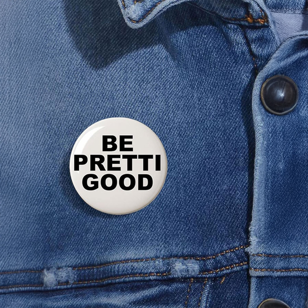 Be Pretti Good Resist Button Pin Alex Pretti Kicking Ice Car Anti ICE Gift