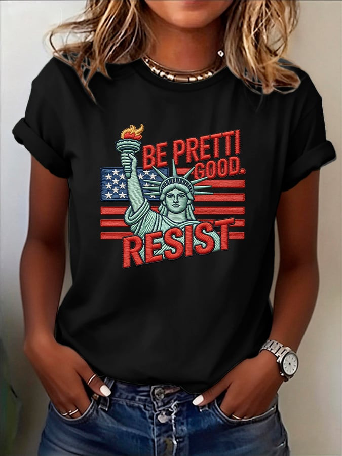 Be Pretti Good Shirt Minnesota Strong T-Shirt Anti Trump Political Apparel Gifts For Mom