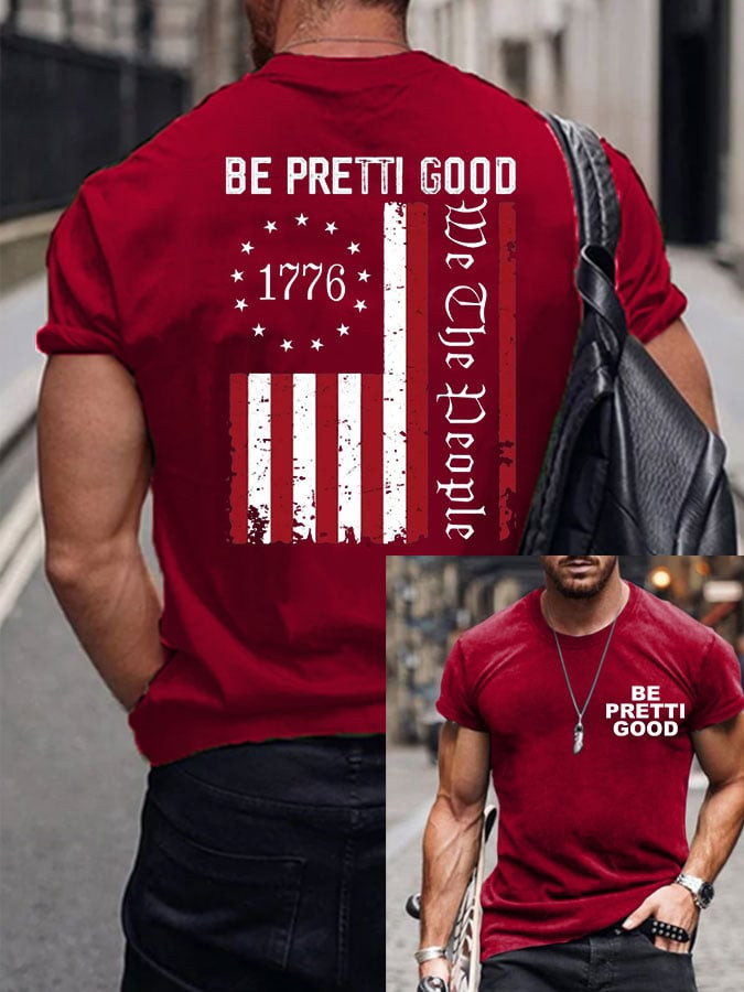 Be Pretti Good We The People Flag T-Shirt Minnesota Rebel Alliance Shirt Resist Merch Gifts