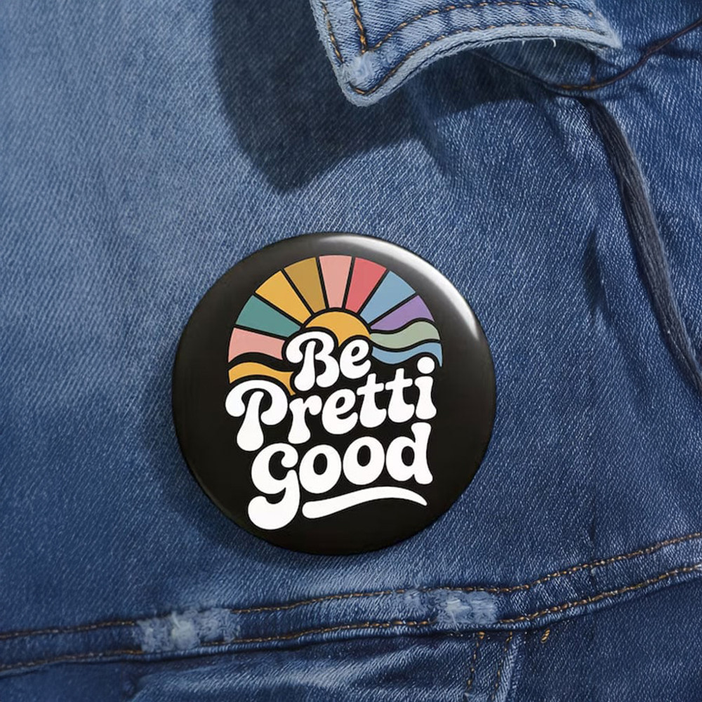 Be Pretty Good Button Alex Pretti Kicking Ice Car Gift For Alex Pretti Supporters
