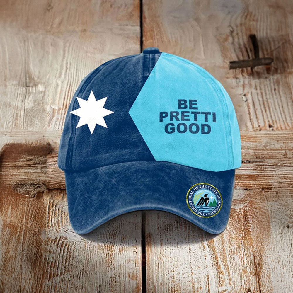 Be Pretty Good Minnesota Strong Hat Alex Pretti Kicking Ice Car Anti ICE Baseball Cap Fdt Gift